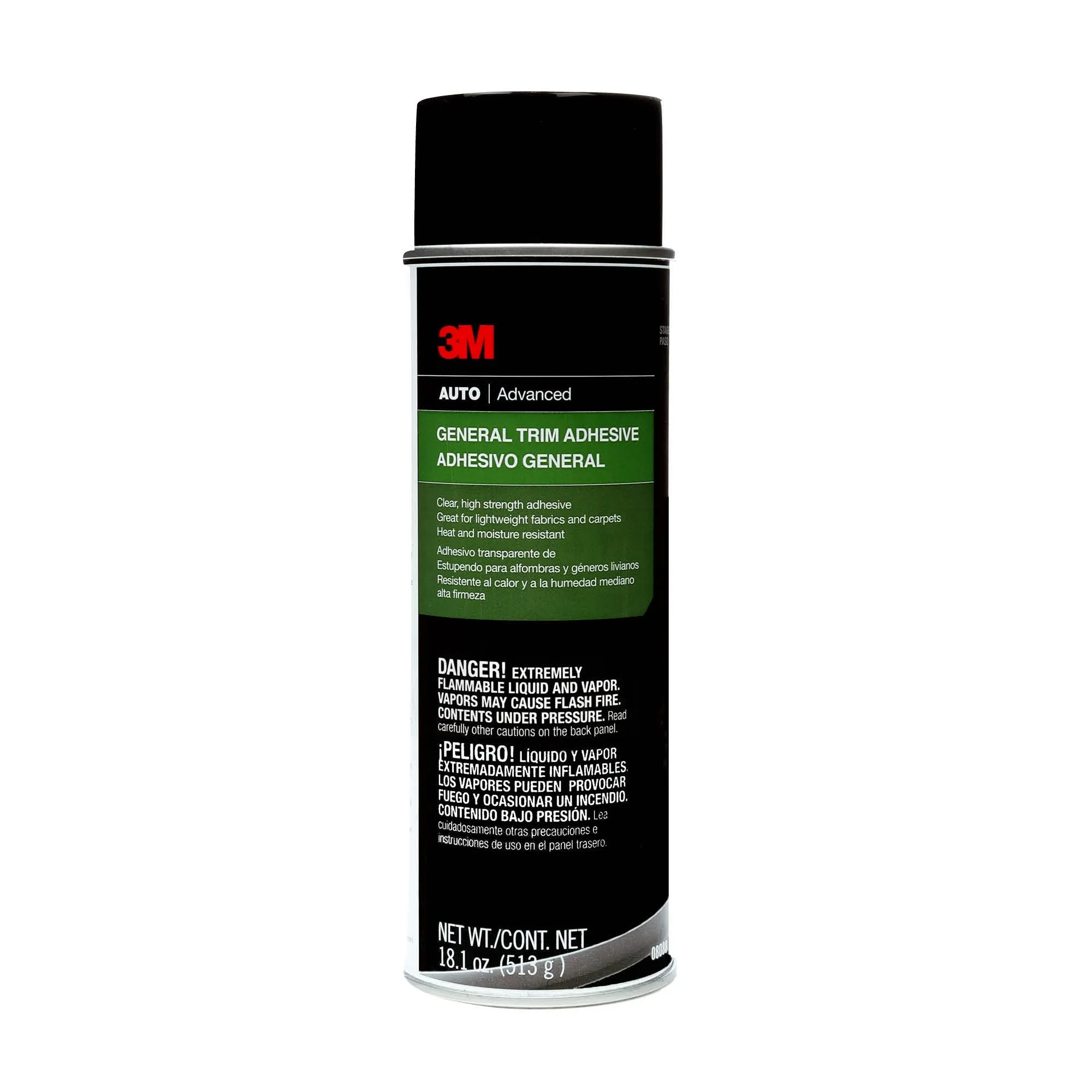 3M Trim Spray Adhesive - High Strength, Clear-Drying