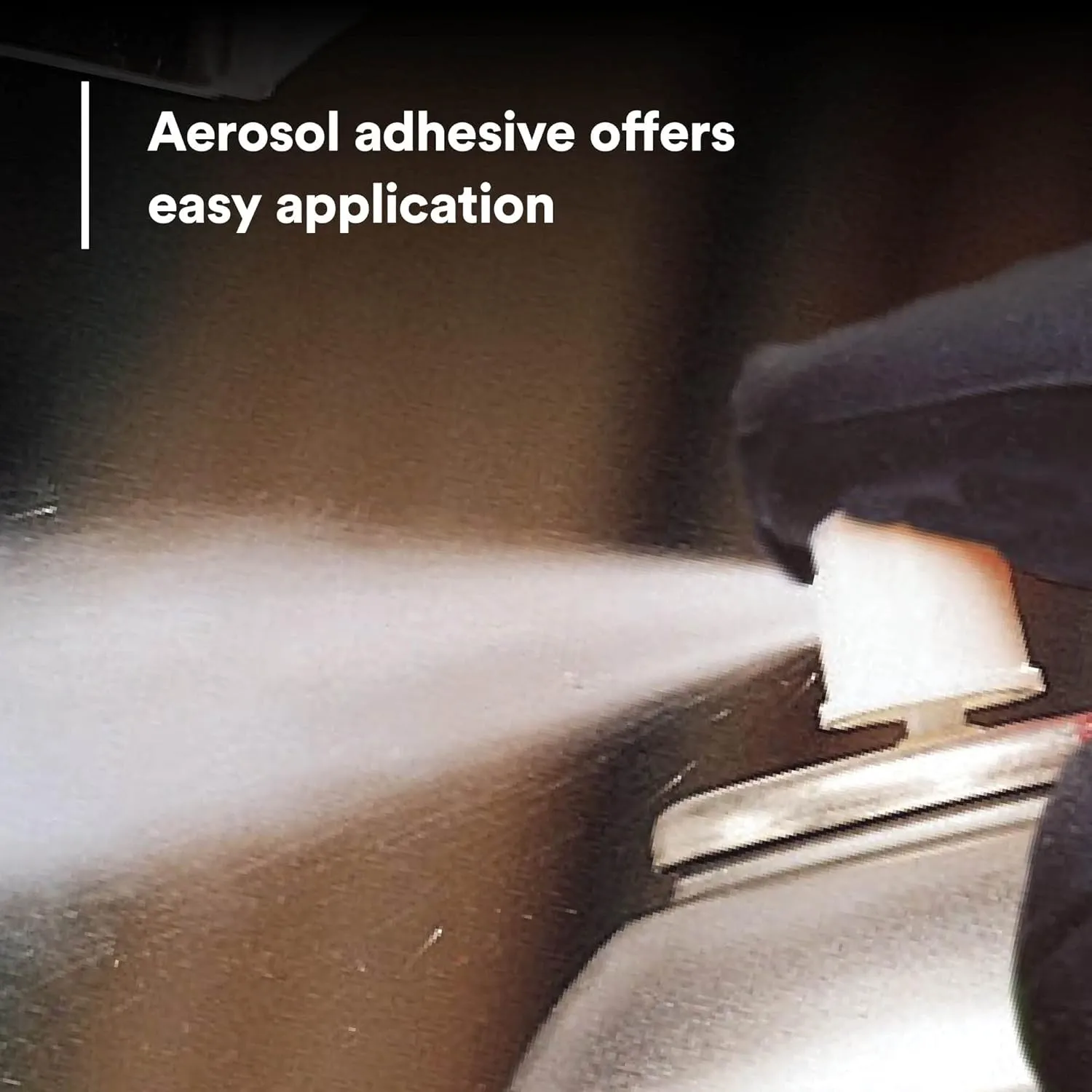 3M Trim Spray Adhesive - High Strength, Clear-Drying