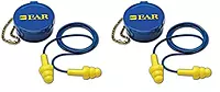 3M 10080529400014 E-A-R 340-4002 Ultra Fit Reusable Corded Earplugs, OSFA, Blue