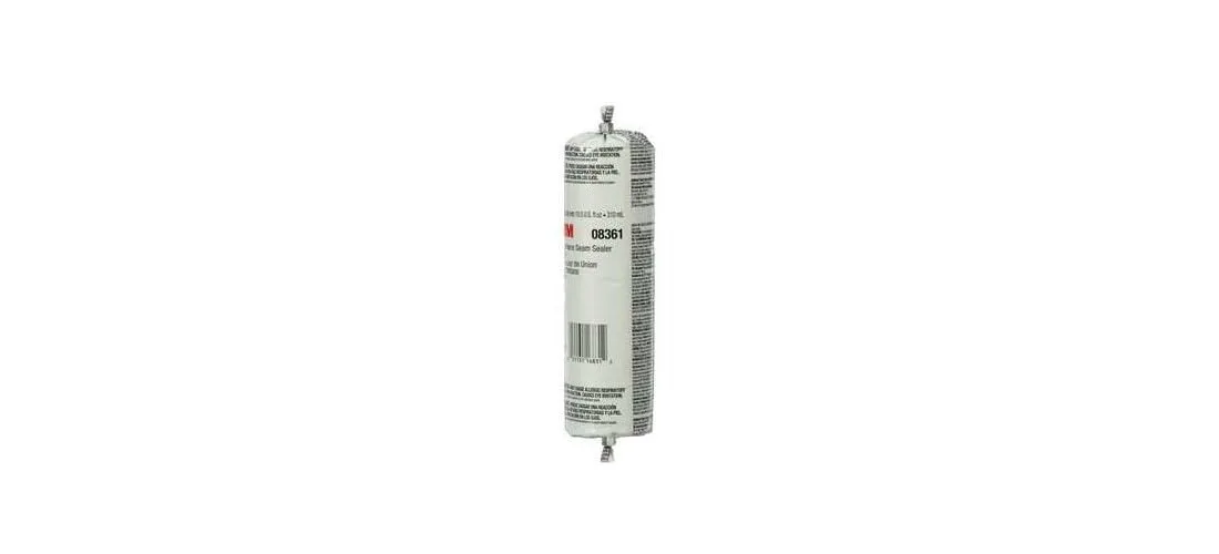 3M Urethane Seam Sealer, 08361, Gray Color, High Solids, Permanently Flexible