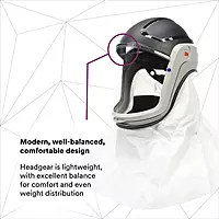 3M PAPR, Versaflo Respiratory Helmet M-405, For Powered Air Purifying Respirators