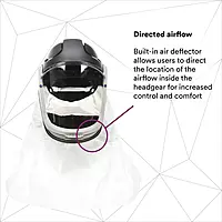 3M PAPR, Versaflo Respiratory Helmet M-405, For Powered Air Purifying Respirators