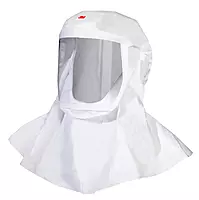 3M PAPR, Versaflo Hood S433L, For Powered Air Purifying Respirators, Integrated Head Suspension