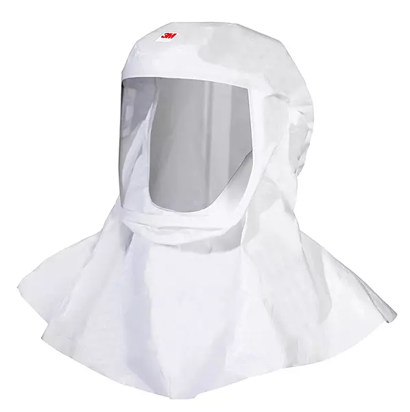 3M PAPR, Versaflo Hood S433L, For Powered Air Purifying Respirators, Integrated Head Suspension