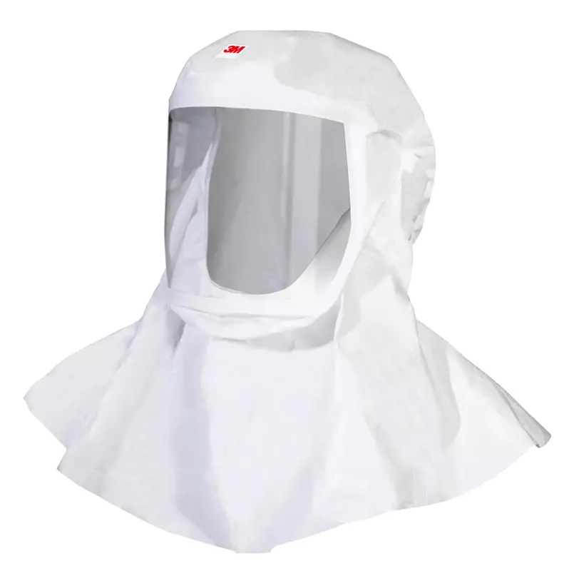 3M PAPR, Versaflo Hood S433L, For Powered Air Purifying Respirators, Integrated Head Suspension