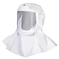 3M PAPR, Versaflo Hood S433L, For Powered Air Purifying Respirators, Integrated Head Suspension