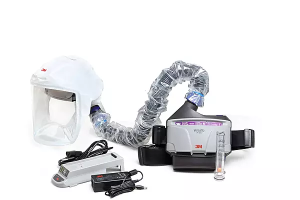 3M PAPR Respirator, Versaflo Powered Air Purifying Respirator Kit, TR-300N+ HKL, Healthcare, M/L Headcover, Lightweight