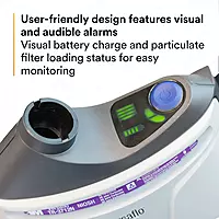3M PAPR Respirator, Versaflo Powered Air Purifying Respirator Kit, TR-300N+ HIK, Heavy Industry, Hard Hat Assembly