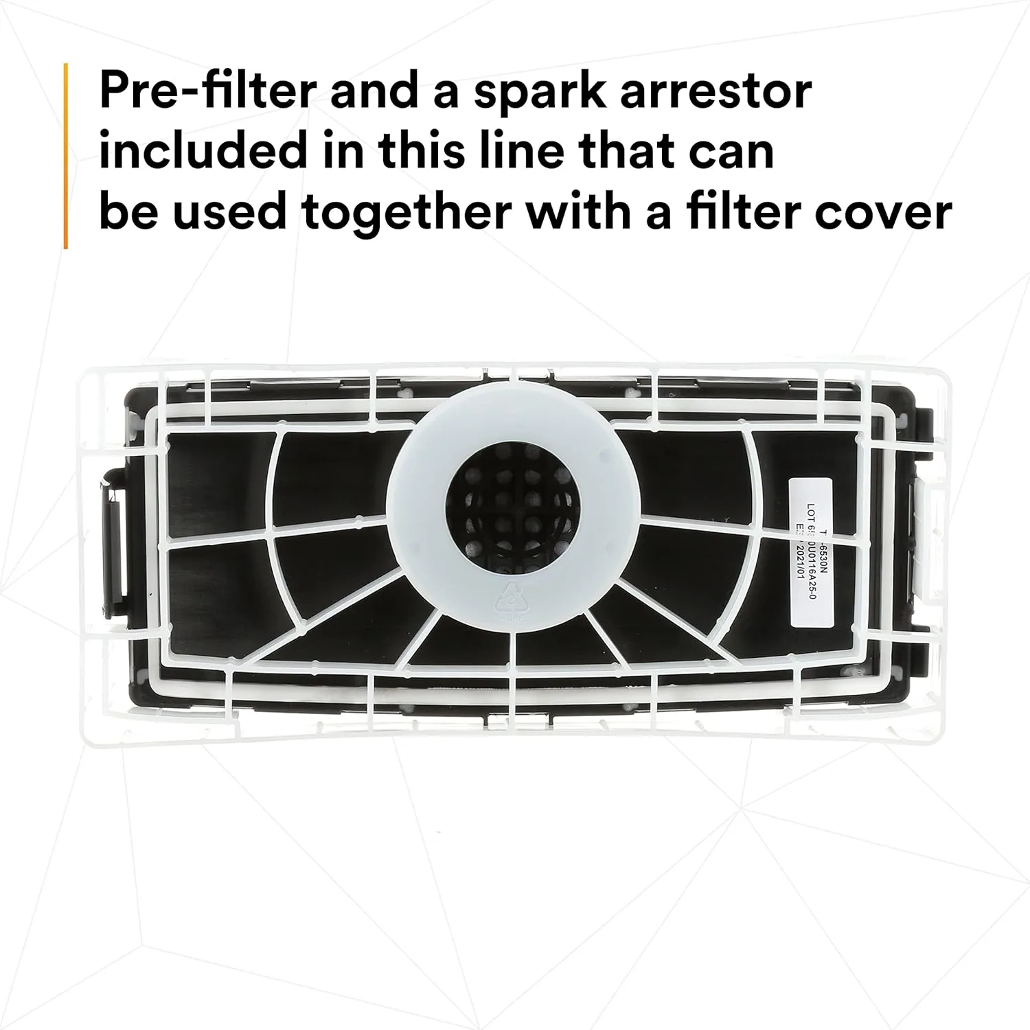 3M Versaflo High Efficiency Filter TR-6710N-5 / 37357(AAD), for TR-600 PAPR Pack of 5