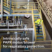 3M PAPR Respirator, Versaflo Powered Air Purifying Respirator Heavy Industry Kit, TR-800-HIK, Intrinsically Safe, NIOSH