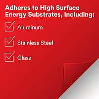 3M VHB Heavy Duty Mounting Tape 4910 Clear, 3/4 in x 15 yd 40.0 mil (Pack of 1)