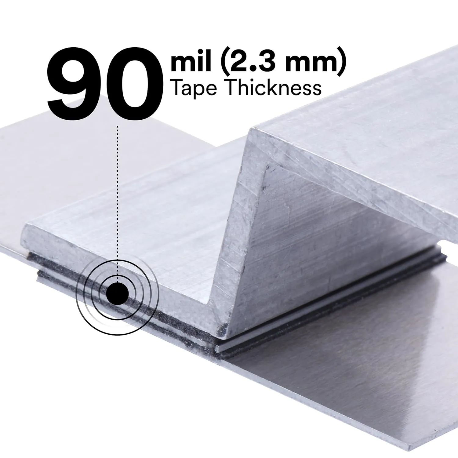 3M VHB Tape 4991, Gray, 1/2 in x 36 yd, 90 Mil