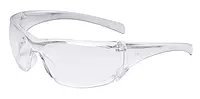 3M Safety Glasses, Virtua AP, 20 Pairs, ANSI Z87, Anti-Fog, Clear Lens, Clear Frame, Side Shields, Economical Eye Protection