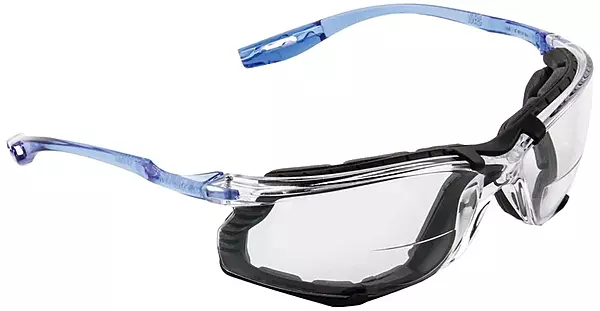 3M 10078371662698 Virtua CCS Protective Eyewear with Foam Gasket and Reader Lens, Standard