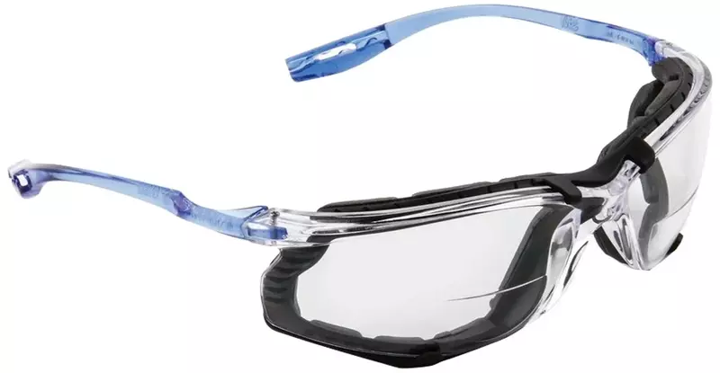 3M 10078371662698 Virtua CCS Protective Eyewear with Foam Gasket and Reader Lens, Standard