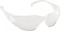 Safety Glass: Virtua, Clear Lenses, Anti-Fog & Scratch-Resistant, ANSI Z87.1-2015;CSA Z94.3