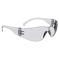 3M Safety Glasses, Virtua, 1 Pair, ANSI Z87, Unisex, Indoor/Outdoor Clear Hard Coat Lens, Clear Frame