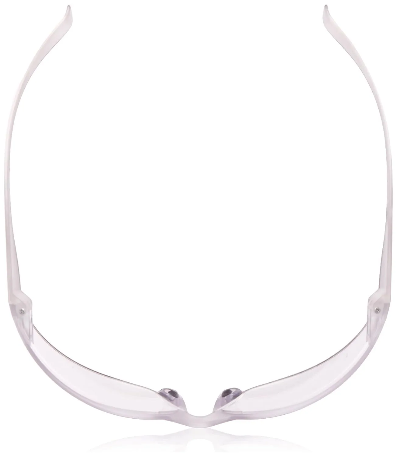 3M VIRTUA PROTECTIVE EYEWEAR 11228-00000-100 CLEAR UNCOATED LENS, CLEAR TEMPLE (Pack of 5)