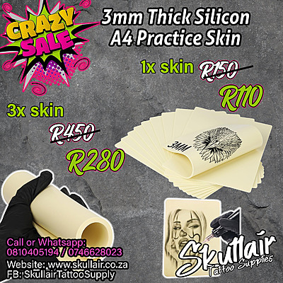 Practice Skin HQ A4 3mm Practice Skin HQ A4 3mm