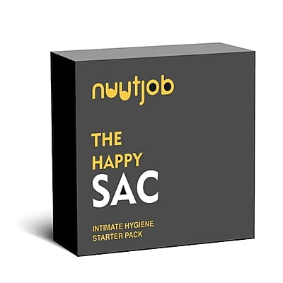 Nuutjob - Happy Sac Box | Nuutjob Mini Combo Pack | Nuutwash, Nuutguard & NuutFresh | 50 ml Each