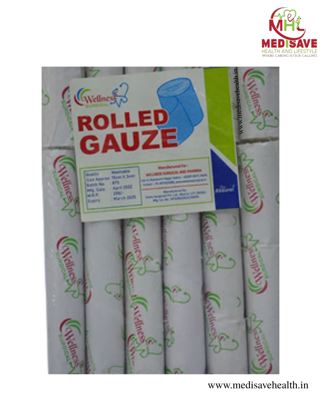 GAUZE BANDAGE 30(TPI)- WELLNESS