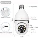 360° ROTATING WIFI PANORAMA SECURITY CAMERA