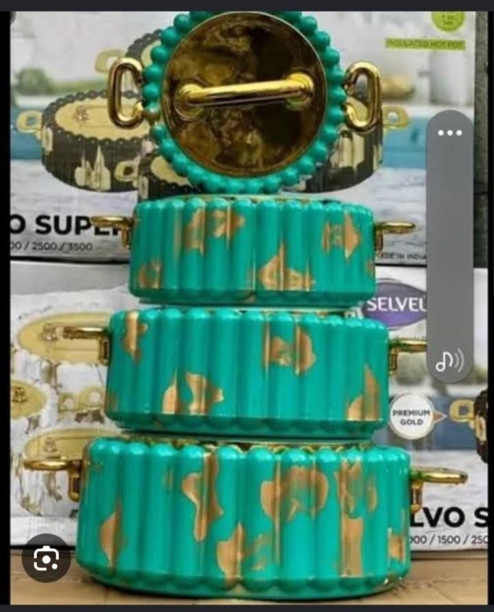 4 PIECES LUXURY FOOD WARMER SET