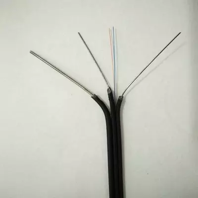 4 core FTTH indoor fiber optic drop cable single mode