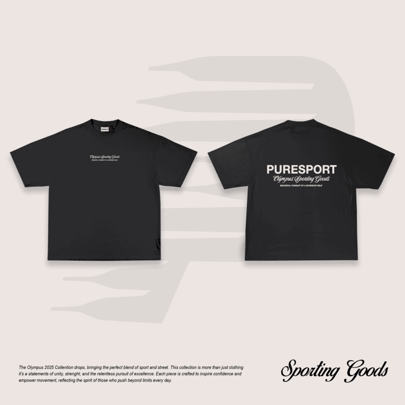 Olympus Puresport Grey - Oversize Shirt