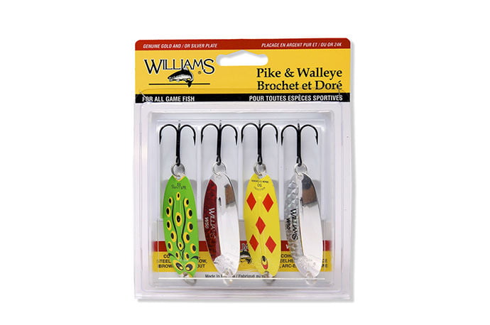 Williams Pike & Walleye PW Spoon Kit