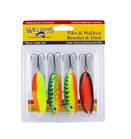 Williams Pike & Walleye PW2 Spoon Kit Williams Pike & Walleye PW2 Spoon Kit