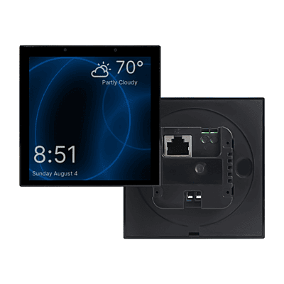 4In-TP | 4 Inch Touch Panel Black/White for Nice, Control4, Lutron ...