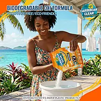 Washing Powder Detergent Lemon Caribbean Clean 5kgs. 4/1