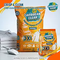 Washing Powder Detergent Lemon Caribbean Clean 5kgs. 4/1