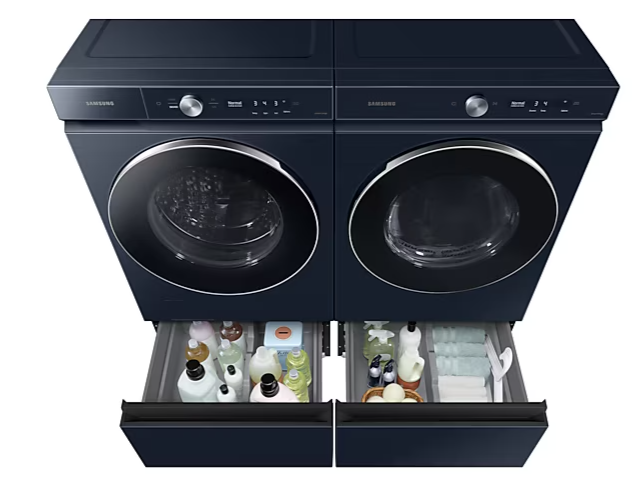 Lavadora Bespoke 26 Kg Carga Frontal Smart Con Ai Optiwash Navy WIFI. MULTICONTROL 36 meses Garantía General  20 años Garantía Motor Digital Inverter