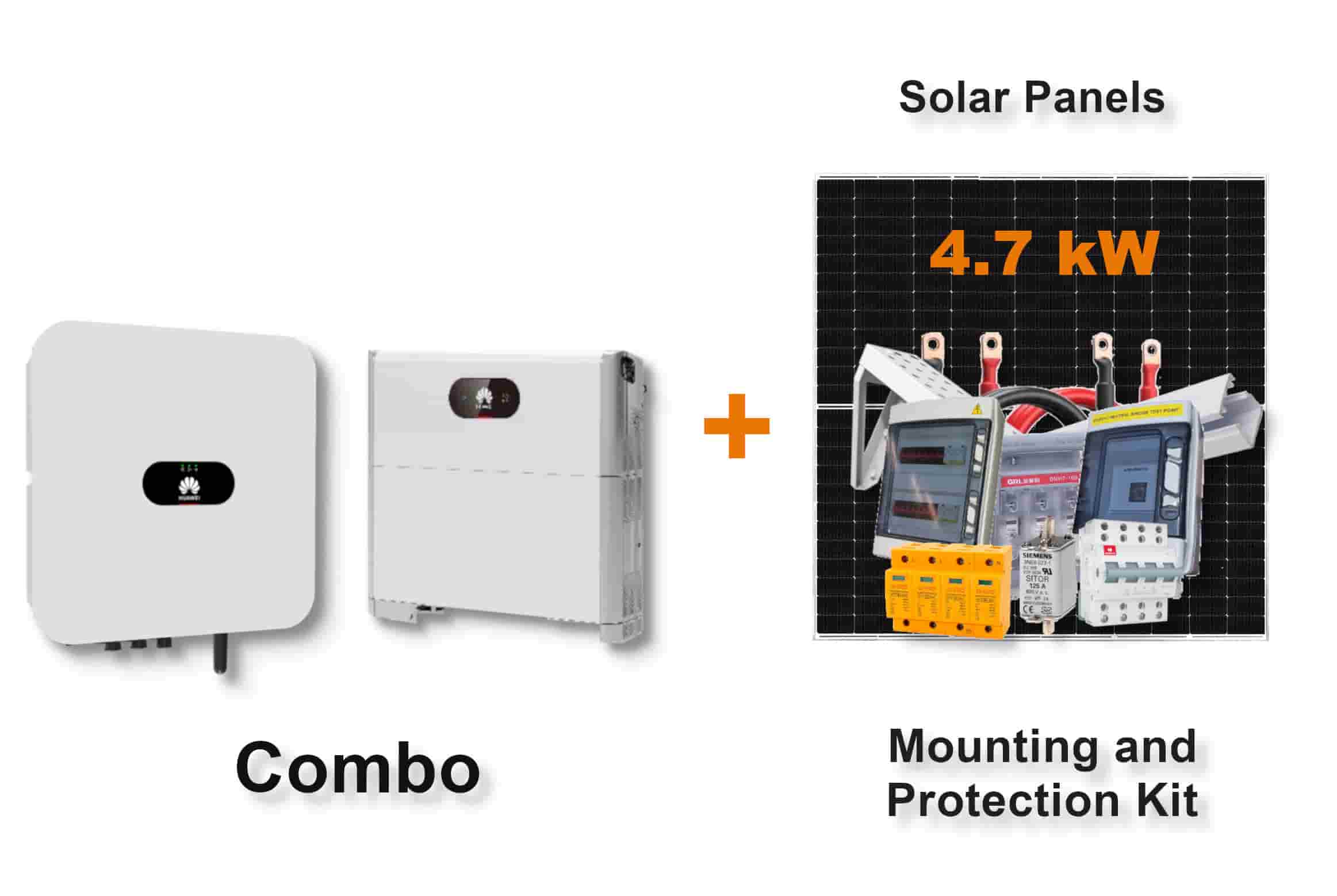 3.0 kW HUAWEI Fusion Solar Combo, c/w 5.0 kWh Floor Standing Lithium Battery 3.0 kW HUAWEI Fusion Solar Combo, c/w 5.0 kWh Floor Standing Lithium Battery