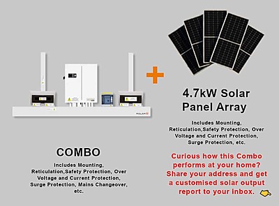 3.6 kW Sunsynk Powerlynk X, Hybrid Inverter, c/w 3.84 kWh LiFePO4 battery