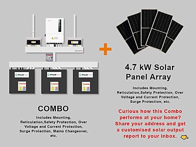 6.0 kW SOLIS S6 Hybrid - PYLONTECH Combo, c/w 3x 4.8 kWh Lithium Batteries