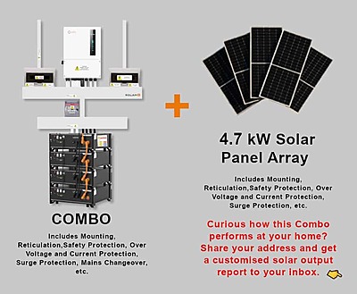 6.0 kW SOLIS S6 Hybrid - PYLONTECH Combo, c/w 4x 3.5 kWh Lithium Batteries