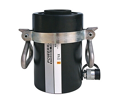 POWERRAM Hollow Hydraulic Cylinders, Single-Acting Spring Return, NSHS & NRHS-Series