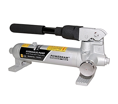 POWERRAM Hydraulic Hand Pumps, Single And Double Acting, HA-HF-Series