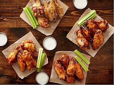 Chicken Wings, 2kg (Naked, Split)