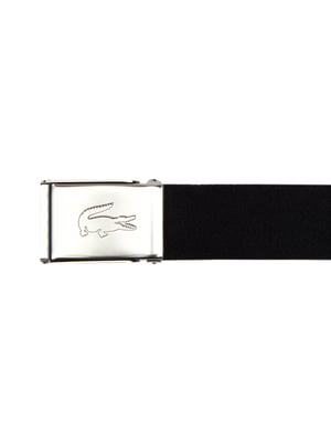 Men Set of 2 Black Solid Belts