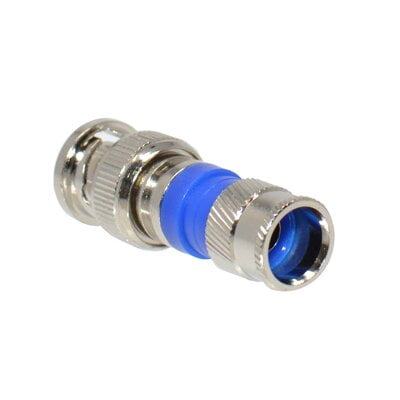 Bnc 1Pc Compression Connector For Rg6 Dual Cable Bnc 1Pc Compression Connector For Rg6 Dual Cable