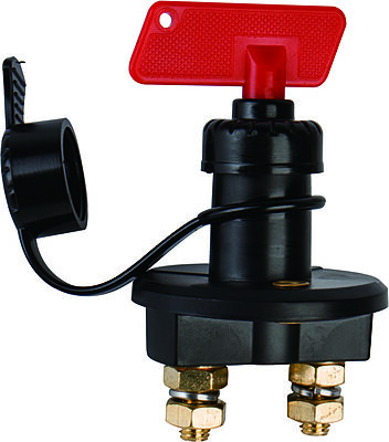 SEAFLO Covered Battery Cutoff Switch with Key