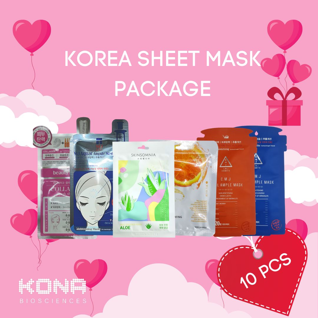 VALENTINE'S SPECIAL SHEET MASK SET x 10PCS