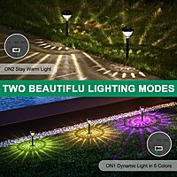 Solar Stake Light - Multi-Coloured