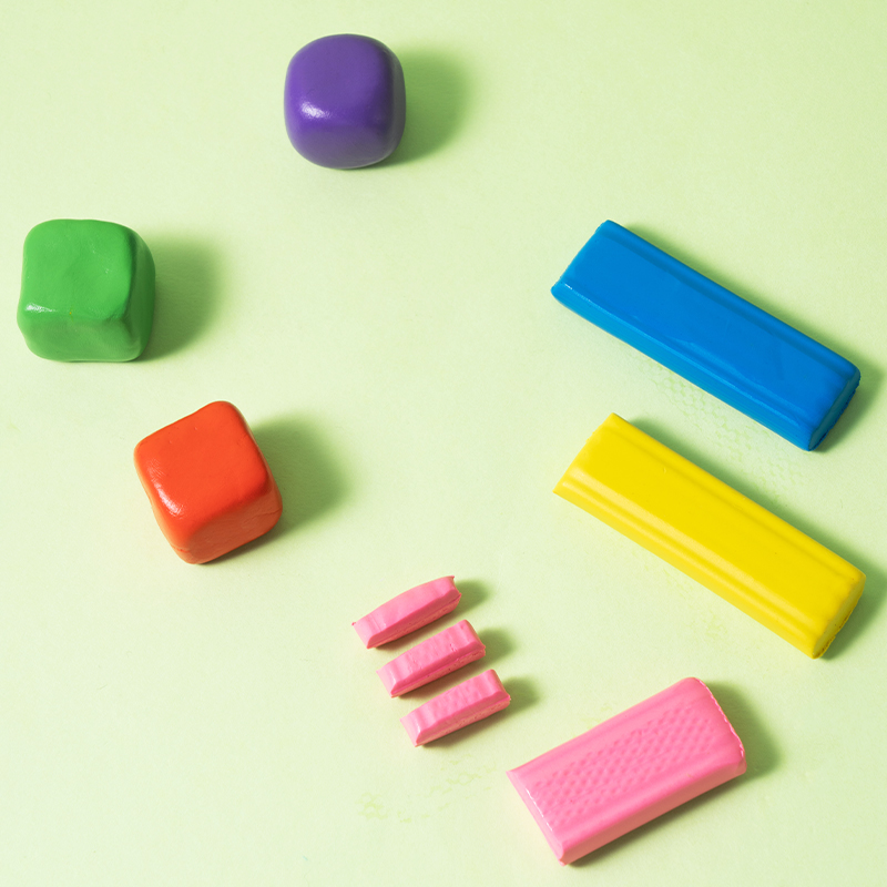 DELI EH719-6 PLASTICINE 6 COLORS 108G