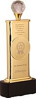 J P MORGAN STATUES TROPHY