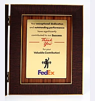 FEDEX  BBOK STYLE TROPHY